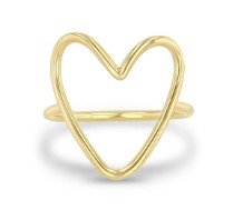 Zoe Chicco Open Heart Ring - Kelly Wade Jewelers