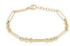 Zoe Chicco oval link and 3 rou - Kelly Wade Jewelers