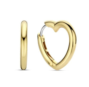Heart Hoop Earrings - Kelly Wade Jewelers Store