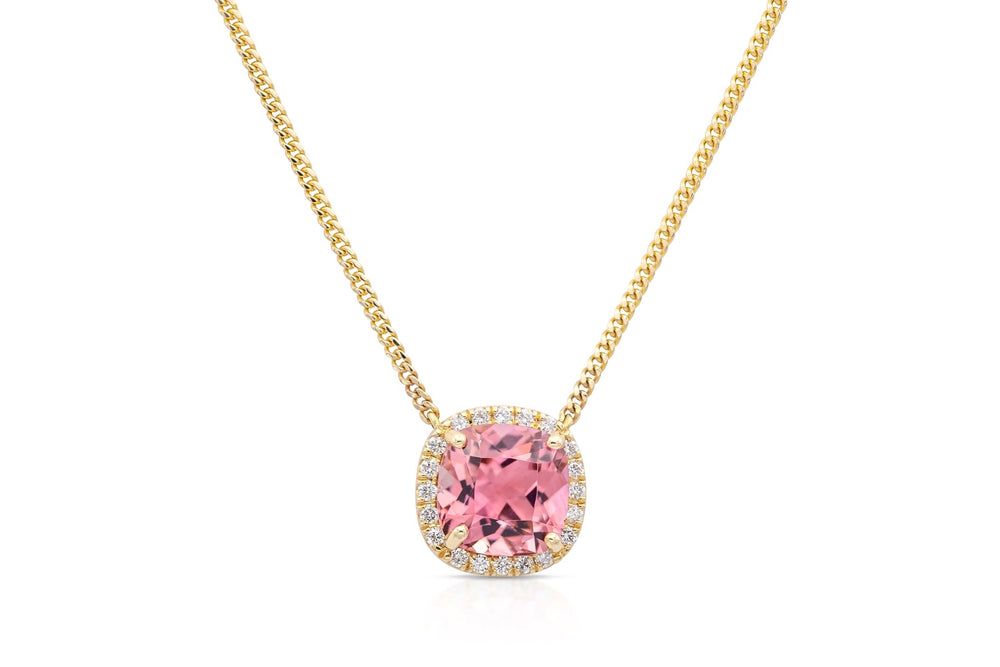 
                
                    Load image into Gallery viewer, Pink Topaz Necklace - Kelly Wade Jewelers Store
                
            