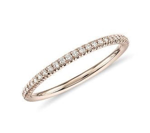 Rose Gold Diamond Ring - Kelly Wade Jewelers Store